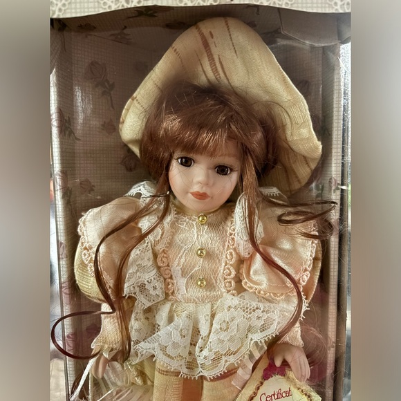 Collectors Choice Porcelain Doll (In Box never opened) - Picture 4 of 5